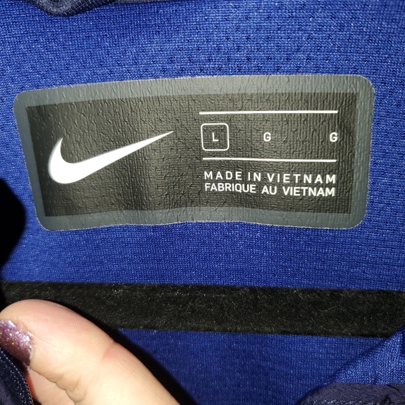 Mens NikeTech Pack Hooded Training Vest Navy Blue - Picture 5 of 6